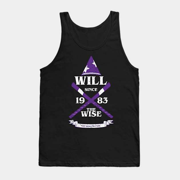 STRANGER THINGS 3: WILL THE WISE (GRUNGE STYLE) Tank Top by FunGangStore